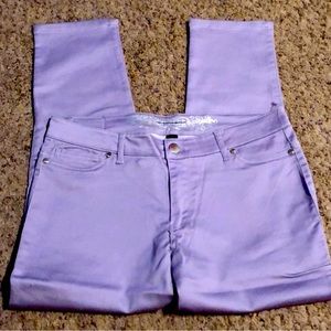 NWOT Express Skinny Lavender Jeans
